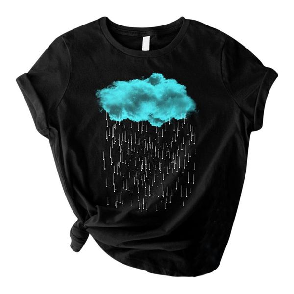 harajuku t-shirt women casual fashion clouds rain printed round neck short sleeve tee shirts funny t camisetas mujer women's, White
harajuku t-shirt women casual fashion clouds rain printed round neck short sleeve tee shirts funny t camisetas mujer women's, White