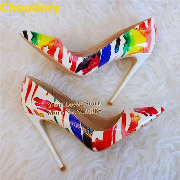 dress shoes charming ladies multi-color graffiti high heel colorized white heels 12cm wedding pumps shallow cut pointed toe, Black
dress shoes charming ladies multi-color graffiti high heel colorized white heels 12cm wedding pumps shallow cut pointed toe, Black