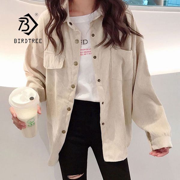 new fashion woman corduroy jacket solid shirt single breasted turn down collar long sleeve pocket button feminina t90801j 210419, Black;brown
new fashion woman corduroy jacket solid shirt single breasted turn down collar long sleeve pocket button feminina t90801j 210419, Black;brown