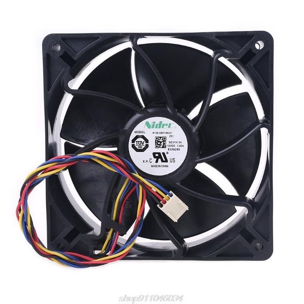 w12e12bs11b5-57 for nidec 12038 dc12v 1.65a pwm cooling fan 12cm 6000rpm ant s7 s9 4wire btc a08 21 dropship lappads
w12e12bs11b5-57 for nidec 12038 dc12v 1.65a pwm cooling fan 12cm 6000rpm ant s7 s9 4wire btc a08 21 dropship lappads