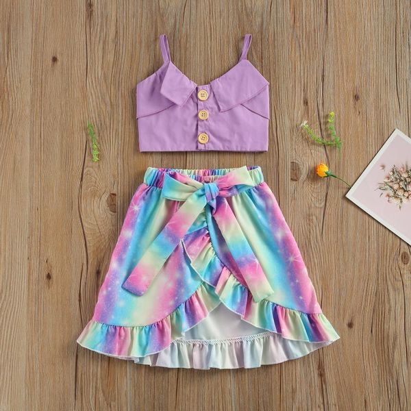 clothing sets 2021 fashion kids girls clothes set baby sleeveless tank +tie-dye bow irregular hem ruffle skirts toddler outfits, White
clothing sets 2021 fashion kids girls clothes set baby sleeveless tank +tie-dye bow irregular hem ruffle skirts toddler outfits, White