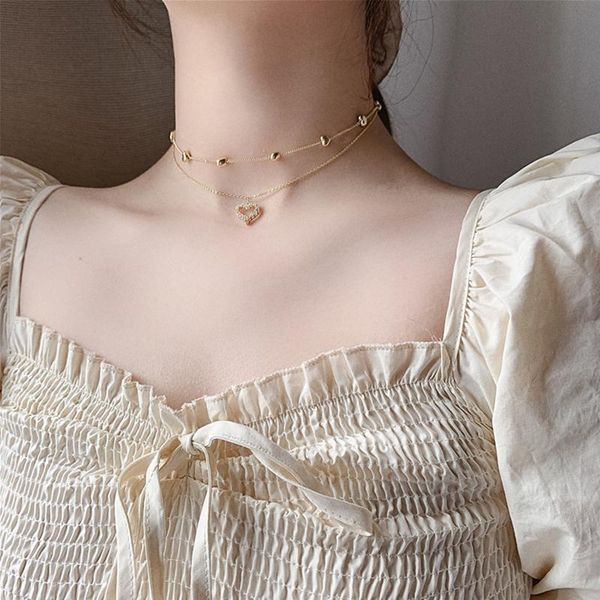 chokers 2021 korean gold multi-layered love full diamond necklace japanese and personality clavicle wild, Golden;silver
chokers 2021 korean gold multi-layered love full diamond necklace japanese and personality clavicle wild, Golden;silver