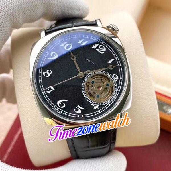 40mm historiques american 1921 82035 automatic mens watch black tourbillon dial steel case leather strap watches timezonewatch e130a6, Slivery;brown
40mm historiques american 1921 82035 automatic mens watch black tourbillon dial steel case leather strap watches timezonewatch e130a6, Slivery;brown