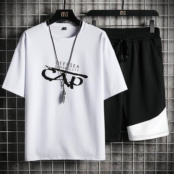 casual sets summer print mens tracksuits short sleeve t shirt shorts breathable set fashion sportswear male 2 piece, Gray
casual sets summer print mens tracksuits short sleeve t shirt shorts breathable set fashion sportswear male 2 piece, Gray