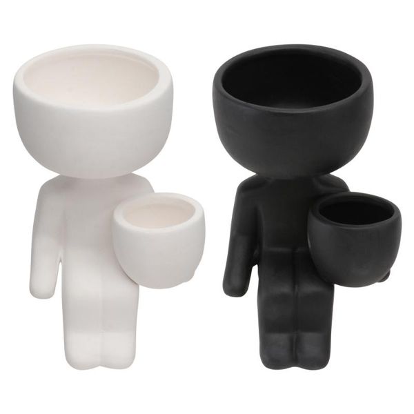 planters & pots 2pcs home fashion plants pot decorative character design flowerpot chic planter
planters & pots 2pcs home fashion plants pot decorative character design flowerpot chic planter