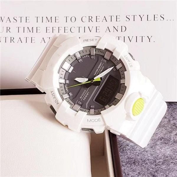 wristwatches japan brand ga800 business men leisure sport wristwatch women dual display led waterproof multi-function digital watches, Slivery;brown
wristwatches japan brand ga800 business men leisure sport wristwatch women dual display led waterproof multi-function digital watches, Slivery;brown