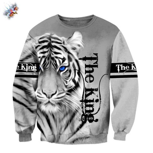 men's hoodies & sweatshirts personalized fashion autumn hoodie white tiger skin 3d full body printed sweatshirt casual p, Black
men's hoodies & sweatshirts personalized fashion autumn hoodie white tiger skin 3d full body printed sweatshirt casual p, Black