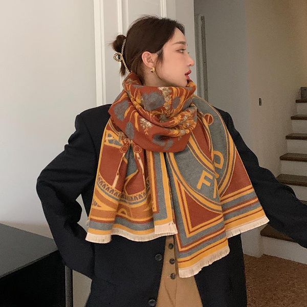 scarves cashmere scarf for women, , pompom, bandana, shawl, pashmina, winter female foulard bandana brand thick print scarve, Blue;gray
scarves cashmere scarf for women, , pompom, bandana, shawl, pashmina, winter female foulard bandana brand thick print scarve, Blue;gray