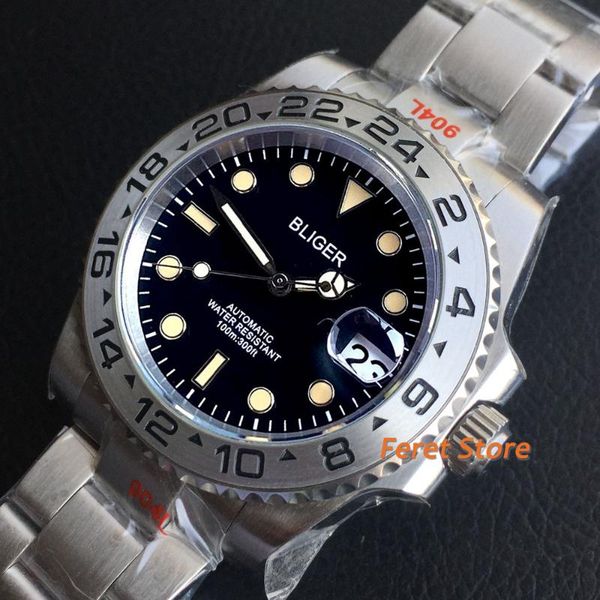 wristwatches 40mm japan nh35a movement dress automatic men watch green luminous yellow index oyster band fashion, Slivery;brown
wristwatches 40mm japan nh35a movement dress automatic men watch green luminous yellow index oyster band fashion, Slivery;brown