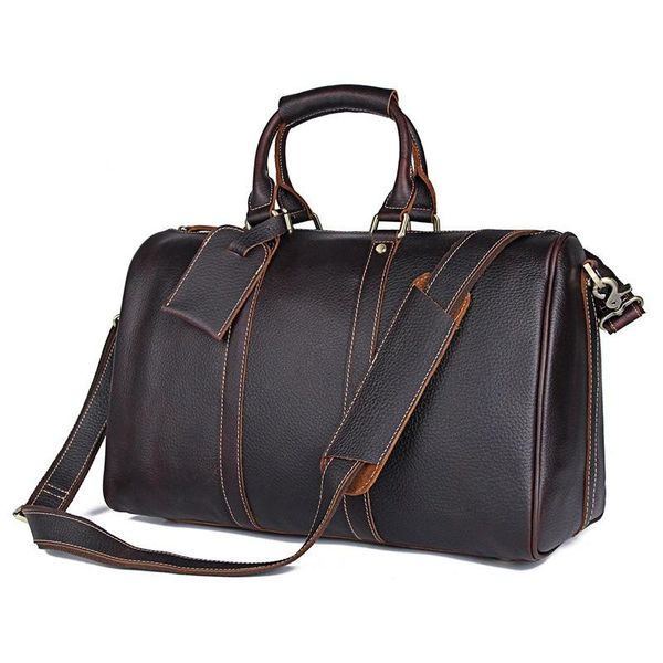 45cm genuine leather travel bag 2021 arrivals men women handbags high fashion bags weekend male duffle duffel
45cm genuine leather travel bag 2021 arrivals men women handbags high fashion bags weekend male duffle duffel