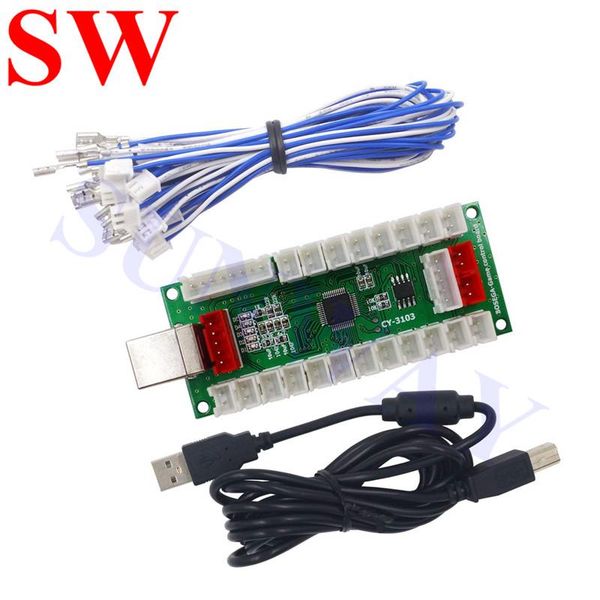 game controllers & joysticks ps2/ps3/pc/xbox360 pcb arcade joystick usb encoder board to pc sanwa for diy kit part
game controllers & joysticks ps2/ps3/pc/xbox360 pcb arcade joystick usb encoder board to pc sanwa for diy kit part