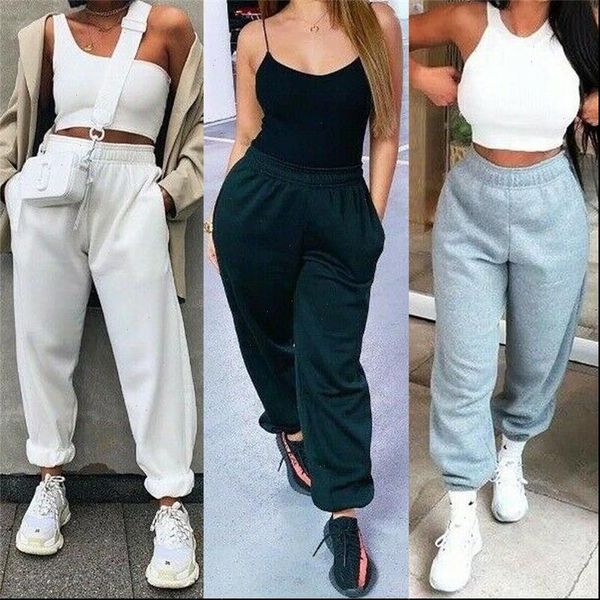 joggers wide leg sweatpants solid women capris high waist sport streetwear korean casual loose harem pant baggy trouser plus size, Black;white
joggers wide leg sweatpants solid women capris high waist sport streetwear korean casual loose harem pant baggy trouser plus size, Black;white