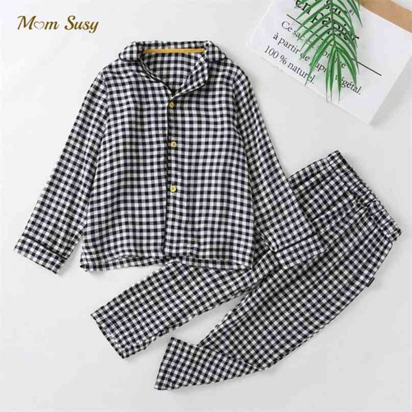 baby girl boy plaid pajamas clothes set cotton coat+pant 2pcs spring autumn infant toddler child lounge suit home 1-7y 210903, Blue;red
baby girl boy plaid pajamas clothes set cotton coat+pant 2pcs spring autumn infant toddler child lounge suit home 1-7y 210903, Blue;red