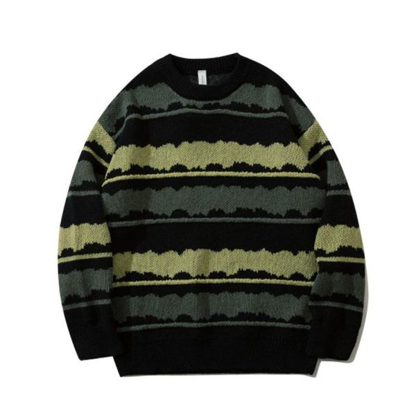 men's sweaters harajuku jumper striped ugly sweater streetwear pullover men oversized hip hop punk knitwear video grandpa unisex, White;black
men's sweaters harajuku jumper striped ugly sweater streetwear pullover men oversized hip hop punk knitwear video grandpa unisex, White;black
