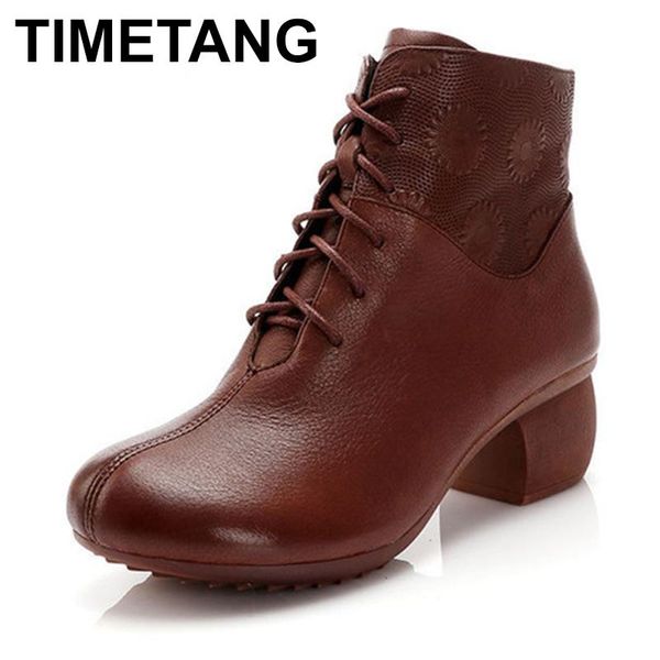 boots timetangmid heel shoes xifairy g lady genuine leather women ankle booties round toe lace up block fashion female casualboot, Black
boots timetangmid heel shoes xifairy g lady genuine leather women ankle booties round toe lace up block fashion female casualboot, Black