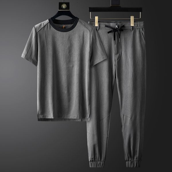 tracksuit shirt grey summer mens (t-shirt+pants) luxury short sleeve casual male tracksuit fashion slim fit sport man sets 3xl, Gray
tracksuit shirt grey summer mens (t-shirt+pants) luxury short sleeve casual male tracksuit fashion slim fit sport man sets 3xl, Gray