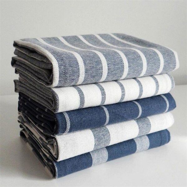 table napkin 40*70cm yarn dyed cotton tea towel blue stripes kitchen pad cleaning washing cloth
table napkin 40*70cm yarn dyed cotton tea towel blue stripes kitchen pad cleaning washing cloth