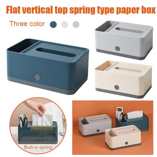 tissue boxes & napkins 1pc automatic box multifunctional simple holders home kitchen storage supplies
tissue boxes & napkins 1pc automatic box multifunctional simple holders home kitchen storage supplies