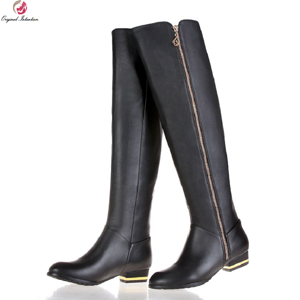 boots 2021 winter warm women fashion calf leather pointed toe black over the knee med heels female shoes size 33-45
boots 2021 winter warm women fashion calf leather pointed toe black over the knee med heels female shoes size 33-45