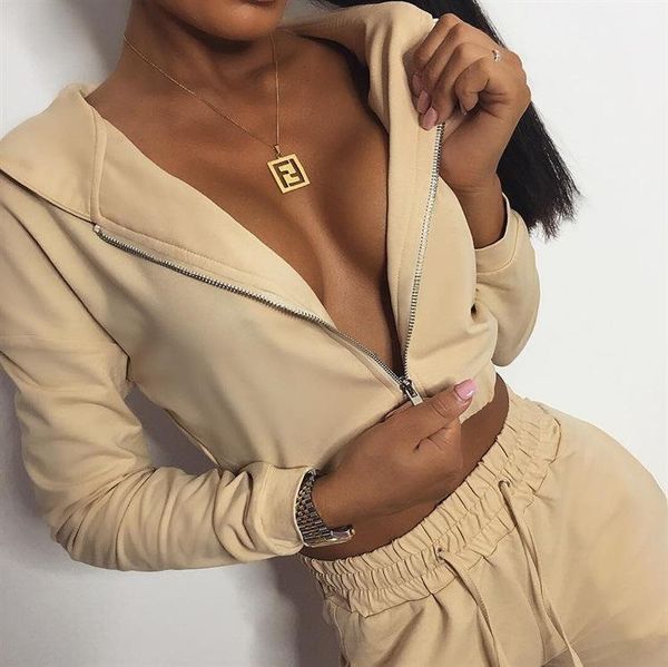 women's tracksuits hirigin tracksuit 2pcs women set hoodies crop short jacket two piece sweatshirt pants suit casual clothes outfit, Gray
women's tracksuits hirigin tracksuit 2pcs women set hoodies crop short jacket two piece sweatshirt pants suit casual clothes outfit, Gray