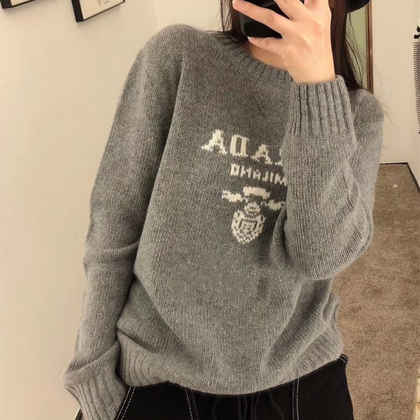 women's sweaters fall/winter letter jacquard loose round neck casual short wool sweater women se2c, White;black
women's sweaters fall/winter letter jacquard loose round neck casual short wool sweater women se2c, White;black