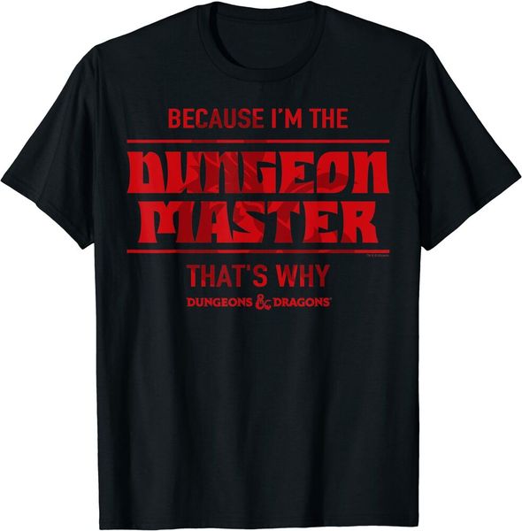 dungeons & dragons because i'm the dungeon master t-shirt black s-5xl, White;black
dungeons & dragons because i'm the dungeon master t-shirt black s-5xl, White;black