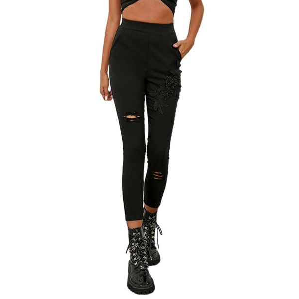 women's pants & capris women wrapped pants, solid color ripped cutout slimming casual party street high waist black trousers, Black;white
women's pants & capris women wrapped pants, solid color ripped cutout slimming casual party street high waist black trousers, Black;white