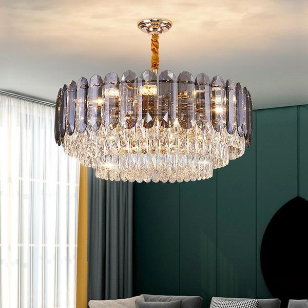 pendant lamps light luxury crystal chandelier living room headlamp simple atmosphere dining bedroom lamp high-grade postmodern
pendant lamps light luxury crystal chandelier living room headlamp simple atmosphere dining bedroom lamp high-grade postmodern