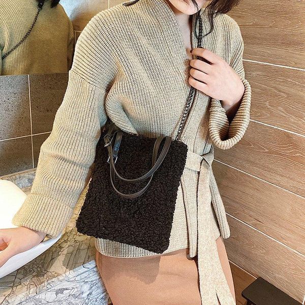 shoulder bags 2021 women's bag lamb cute like fabric simple canvas handbags tote large capacity for girls
shoulder bags 2021 women's bag lamb cute like fabric simple canvas handbags tote large capacity for girls