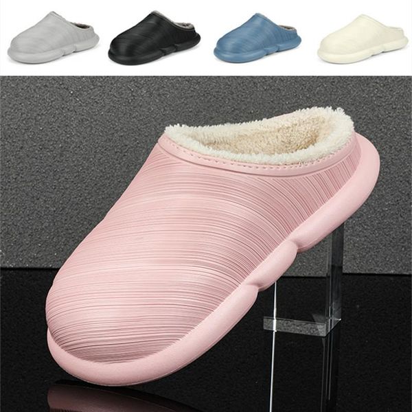 slippers men's home plush cotton comfort soft warm women thick bottom high-quality winter indoor non-slip couples shoes, Black
slippers men's home plush cotton comfort soft warm women thick bottom high-quality winter indoor non-slip couples shoes, Black