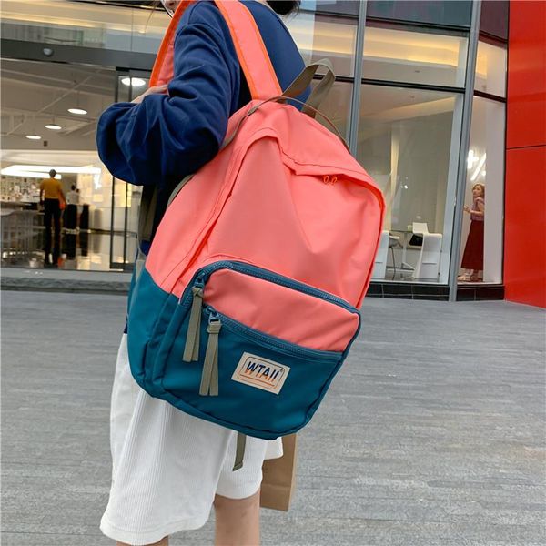 backpack niche schoolbag ins style high school girl japanese korean version large capacity college student
backpack niche schoolbag ins style high school girl japanese korean version large capacity college student