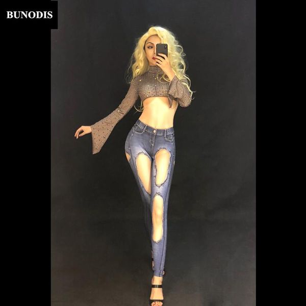 women's jumpsuits & rompers zd351 women jumpsuit 3d printed jeans sparkling crystals stage wear nightclub party performance show time b, Black;white
women's jumpsuits & rompers zd351 women jumpsuit 3d printed jeans sparkling crystals stage wear nightclub party performance show time b, Black;white