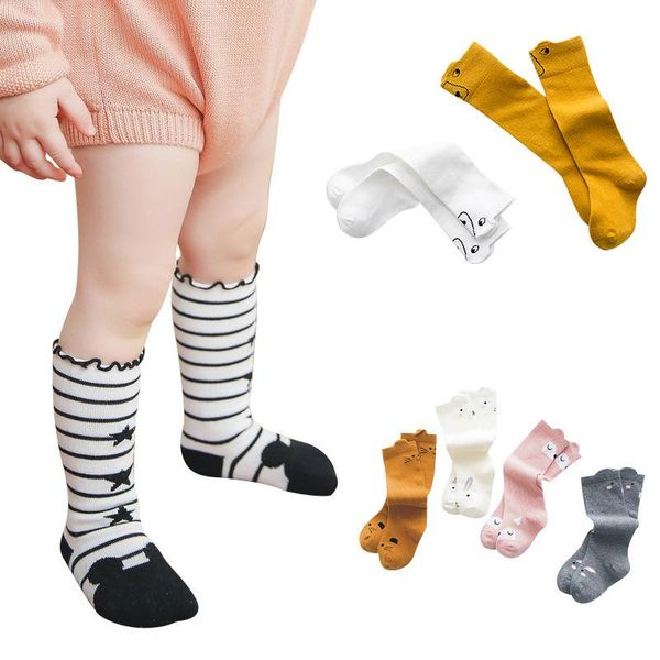 footies 1 pair 0 to 6 years spring summer children's knee high socks cartoon long for infants born baby cotton tube girls, Blue
footies 1 pair 0 to 6 years spring summer children's knee high socks cartoon long for infants born baby cotton tube girls, Blue