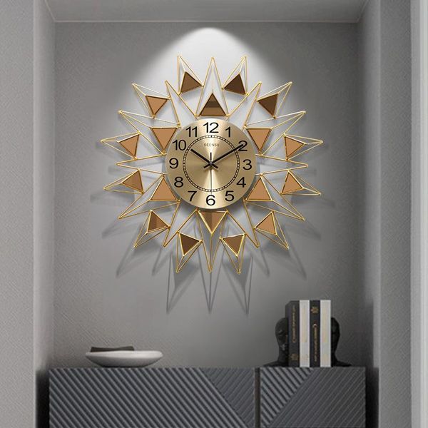 wall clocks light luxury american mute clock living room home hanging creative fashion
wall clocks light luxury american mute clock living room home hanging creative fashion