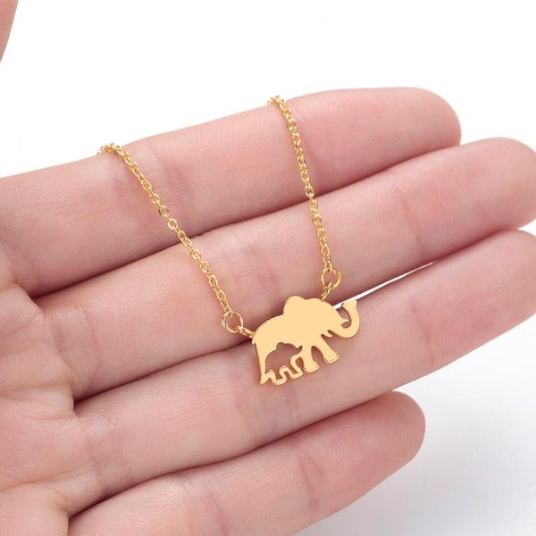 pendant necklaces cute link chain lucky elephant necklace women fashion jewelry accessories mini gold animal gift, Silver
pendant necklaces cute link chain lucky elephant necklace women fashion jewelry accessories mini gold animal gift, Silver