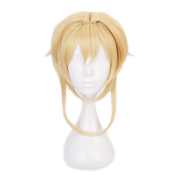 lumine cosplay wig game genshin impact women blonde heat resistant synthetic hair wig halloween carnival party role play, Black
lumine cosplay wig game genshin impact women blonde heat resistant synthetic hair wig halloween carnival party role play, Black