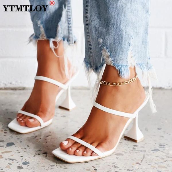slippers white summer fashion straps square head open toe shoes high heel slip on thick heels slides women mules party, Black
slippers white summer fashion straps square head open toe shoes high heel slip on thick heels slides women mules party, Black