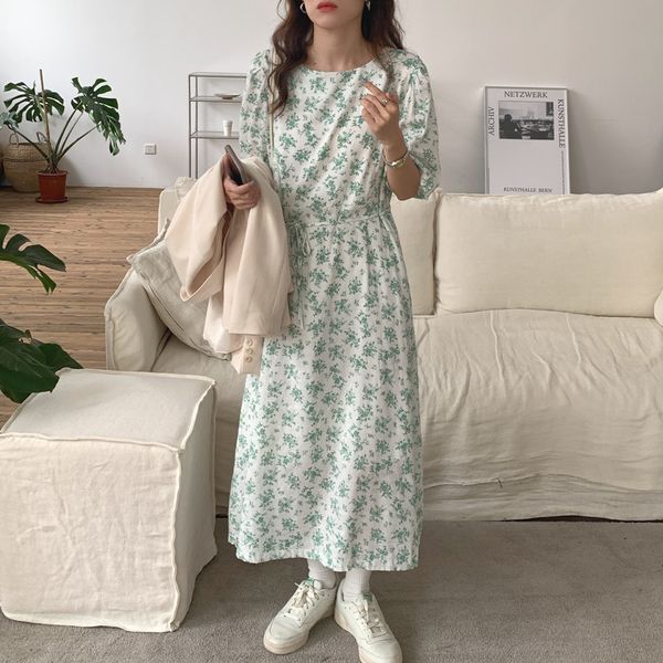 casual dresses 2021 loose lace-up short sleeves florals printed long es romance stylish femme chic all match vestidos rv6q, Black;gray
casual dresses 2021 loose lace-up short sleeves florals printed long es romance stylish femme chic all match vestidos rv6q, Black;gray