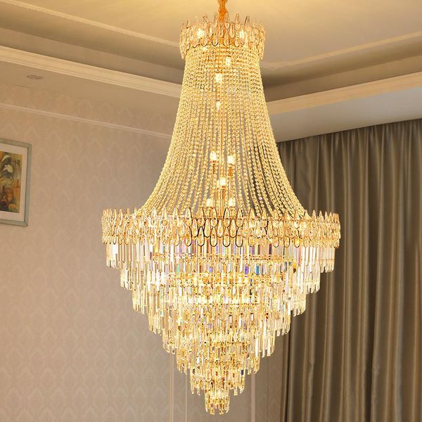 chandeliers luxury modern crystal chandelier for staircase large loft hanging light fixture gold home decor cristal lamp living room lustre
chandeliers luxury modern crystal chandelier for staircase large loft hanging light fixture gold home decor cristal lamp living room lustre