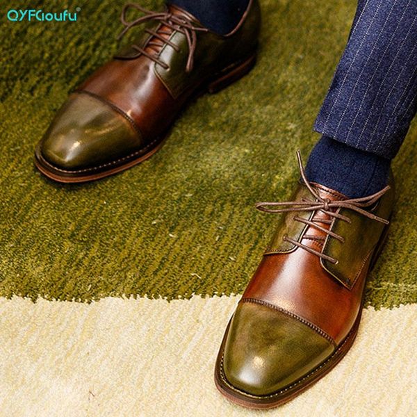 dress shoes qyfcioufu genuine leather retro bullock design men business formal shoe classic square head oxford, Black
dress shoes qyfcioufu genuine leather retro bullock design men business formal shoe classic square head oxford, Black
