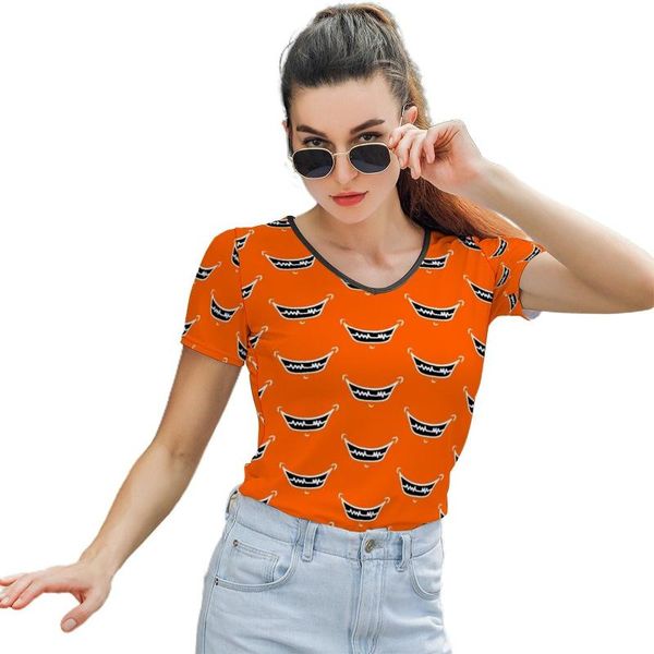 women's t-shirt monster t shirt pattern woman kawaii summer short-sleeve o neck polyester tshirt, White
women's t-shirt monster t shirt pattern woman kawaii summer short-sleeve o neck polyester tshirt, White