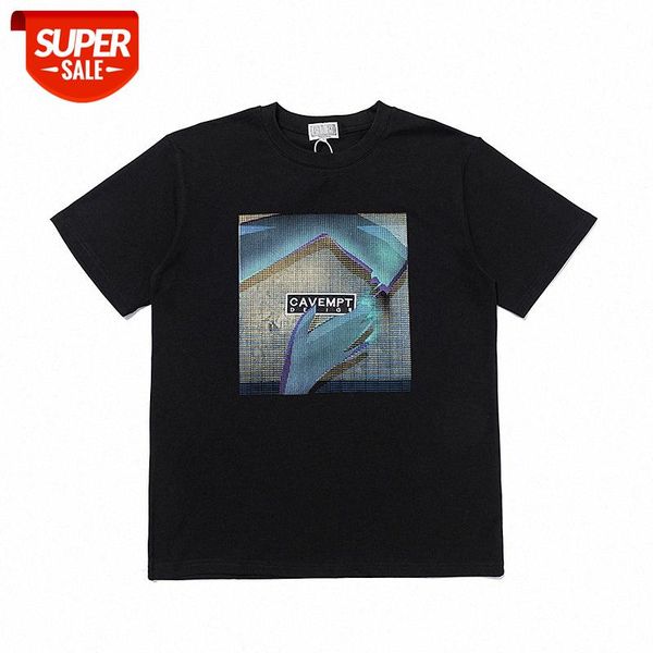 palm letter pattern round neck pullover short sleeve men and women same batch #ea29, White;black
palm letter pattern round neck pullover short sleeve men and women same batch #ea29, White;black