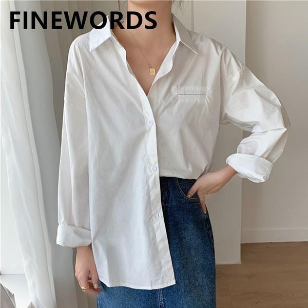 women's blouses & shirts fiords vintage casual white blouse women loose korean office ladies work 2021 spring long sleeve basic
women's blouses & shirts fiords vintage casual white blouse women loose korean office ladies work 2021 spring long sleeve basic