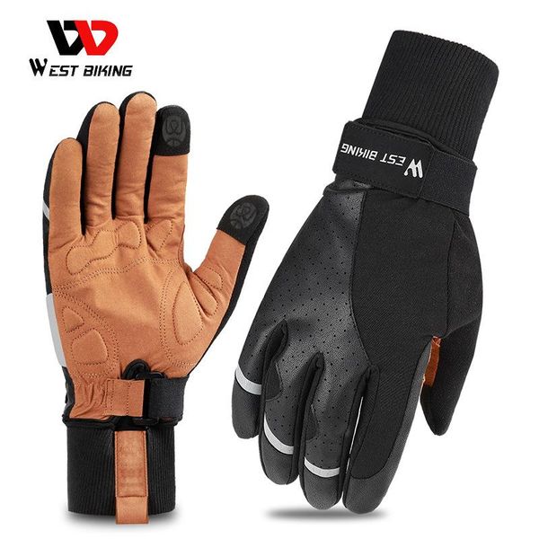 windproof cycling gloves touch screen riding mtb bike thermal warm motorcycle winter autumn h266, Black
windproof cycling gloves touch screen riding mtb bike thermal warm motorcycle winter autumn h266, Black