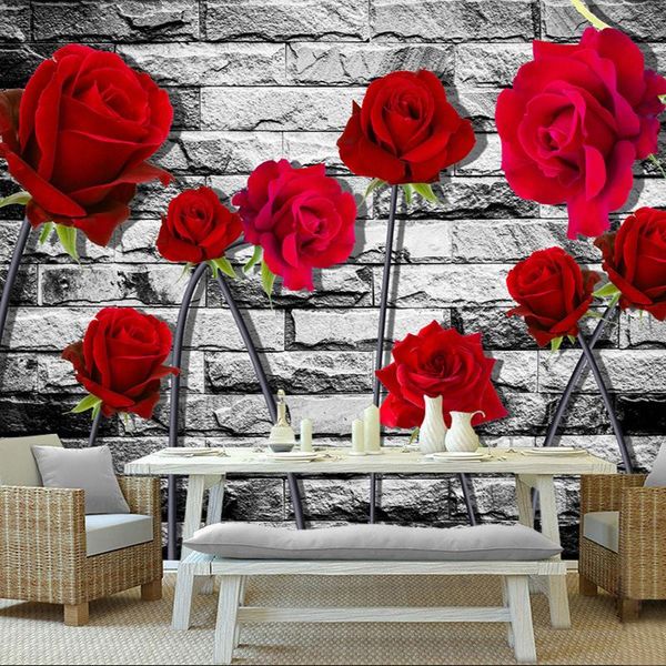 wallpapers custom wall cloth modern 3d stereo red rose flowers paper living room tv background home decor mural covering
wallpapers custom wall cloth modern 3d stereo red rose flowers paper living room tv background home decor mural covering