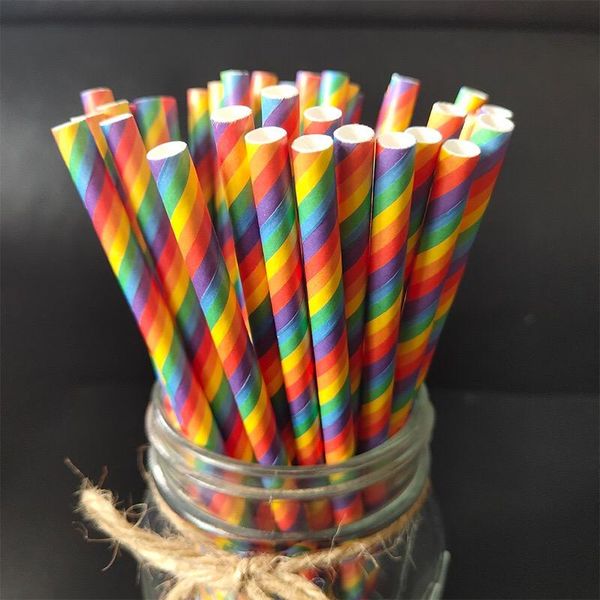 drinking straws 25pcs/pack eco friendly straw rainbow degradable environmental disposable bar dinner household paper
drinking straws 25pcs/pack eco friendly straw rainbow degradable environmental disposable bar dinner household paper
