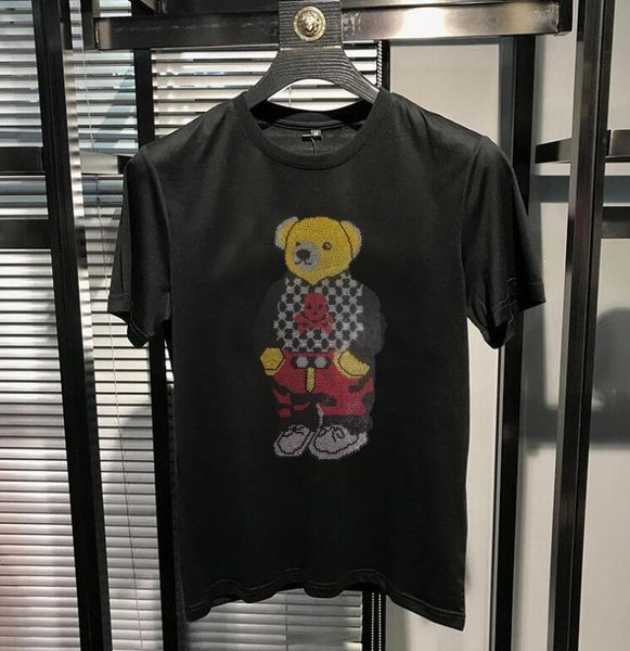 men's t-shirts lovely drill bear tshirt 100% cotton summer cartoon t shirt oversized 5xl tee short sleeve male top, White;black
men's t-shirts lovely drill bear tshirt 100% cotton summer cartoon t shirt oversized 5xl tee short sleeve male top, White;black