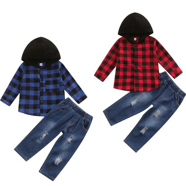 clothing sets focusnorm 0-5y autumn causal baby boys clothes plaid printed hooded single breasted jacket denim pants 2pcs, White
clothing sets focusnorm 0-5y autumn causal baby boys clothes plaid printed hooded single breasted jacket denim pants 2pcs, White