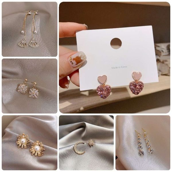 925 silver needle long tassel super fairy temperament 2020 new pearl inlaid diamond korean net red versatile earrings for women, Black
925 silver needle long tassel super fairy temperament 2020 new pearl inlaid diamond korean net red versatile earrings for women, Black