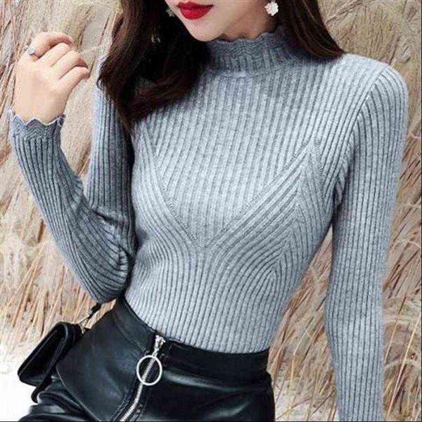 women sweater spring winter style knitted pullovers lady casual slim turtleneck long sleeve zz0033, White;black
women sweater spring winter style knitted pullovers lady casual slim turtleneck long sleeve zz0033, White;black
